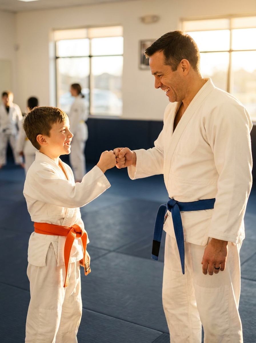 Carlos Miguel after a year of training at CMJJ The Colony